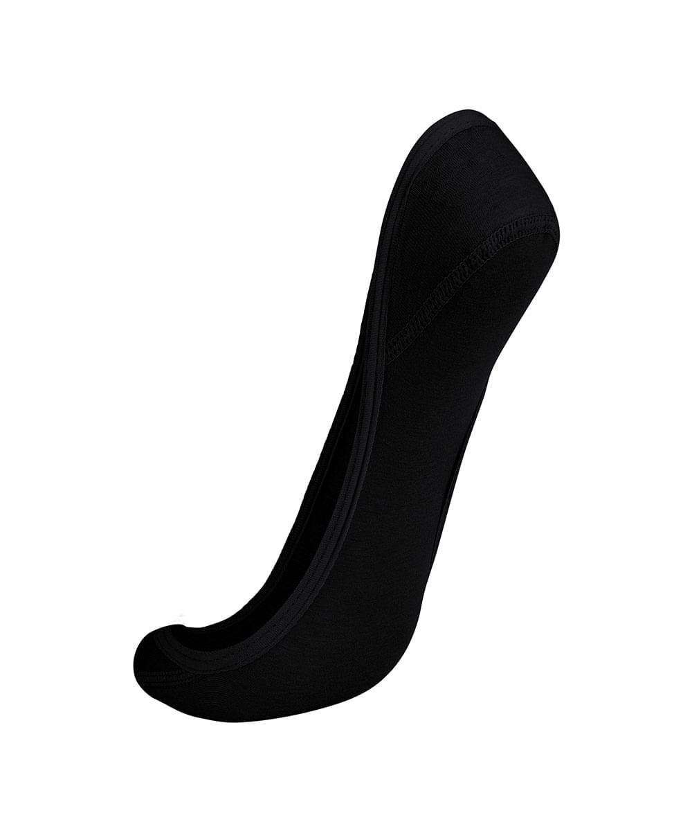 Meia Invisível Diana - Preto