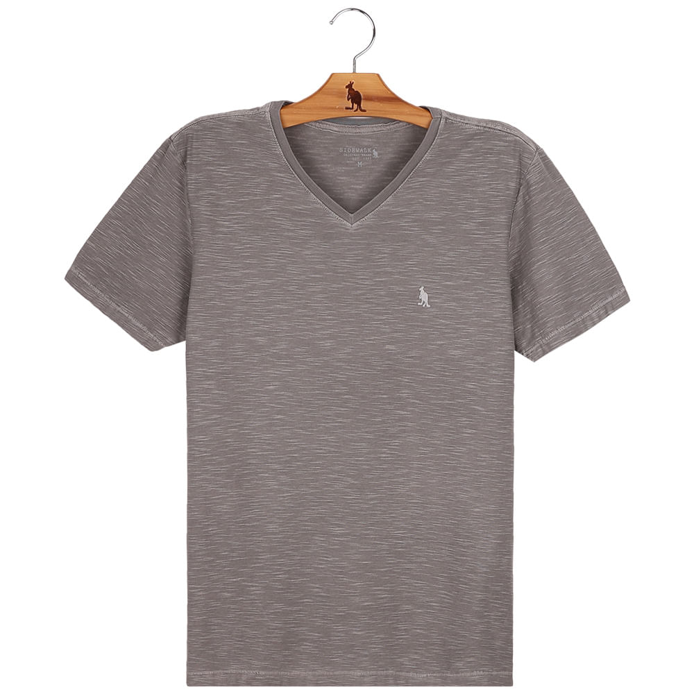 Camiset Flamebranca - Cinza Claro
