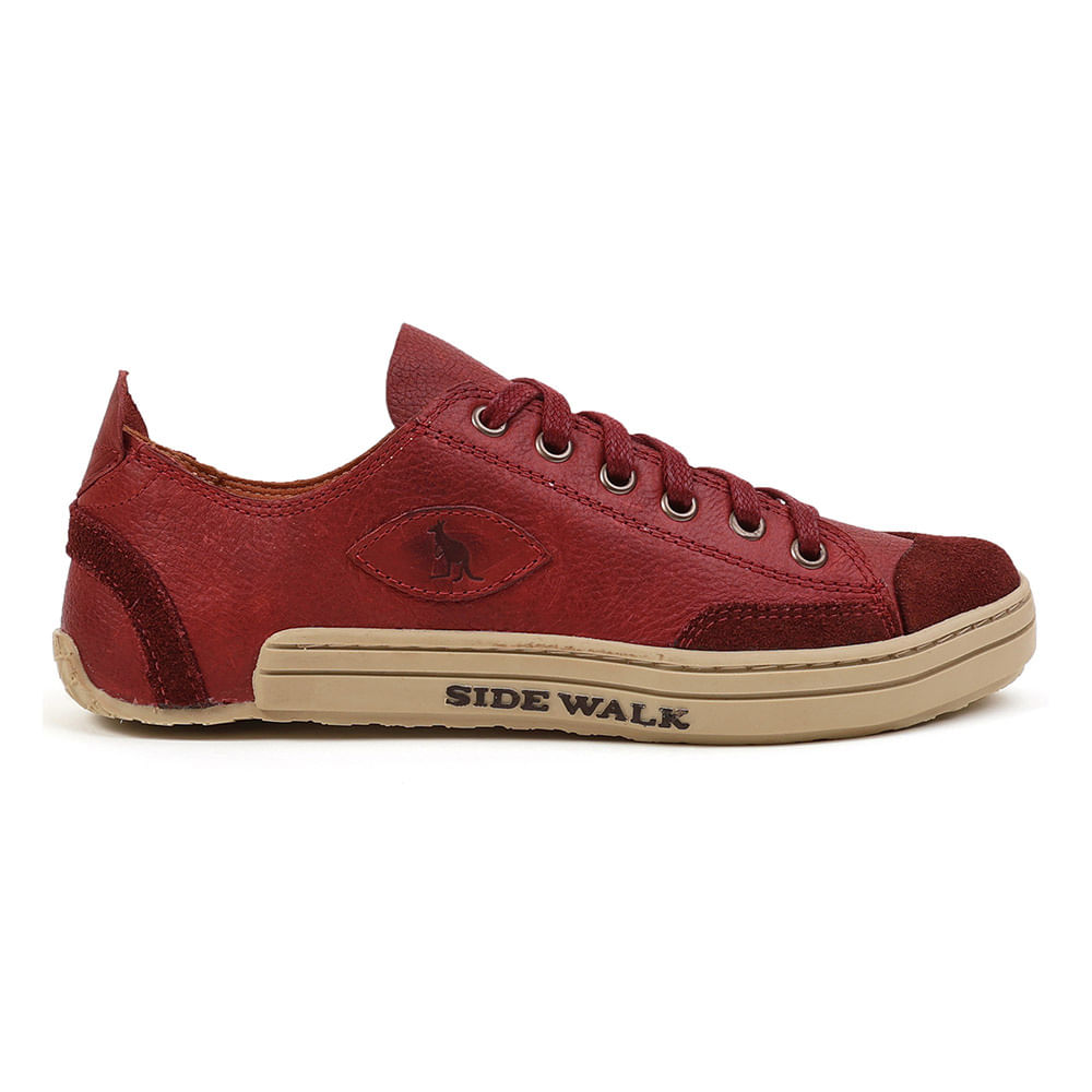 Tenis Camurca Selaria Fly - Vinho
