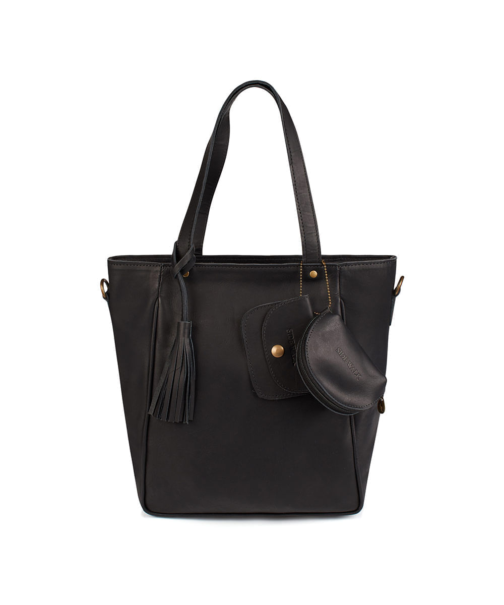 Bolsa Couro Four - Preto