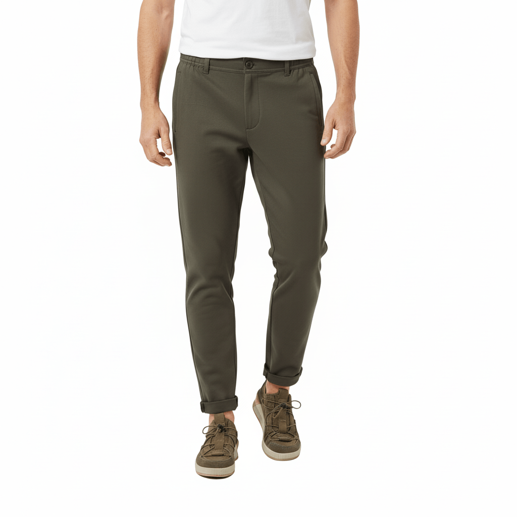 Calca Piquet Basic - Verde Oliva