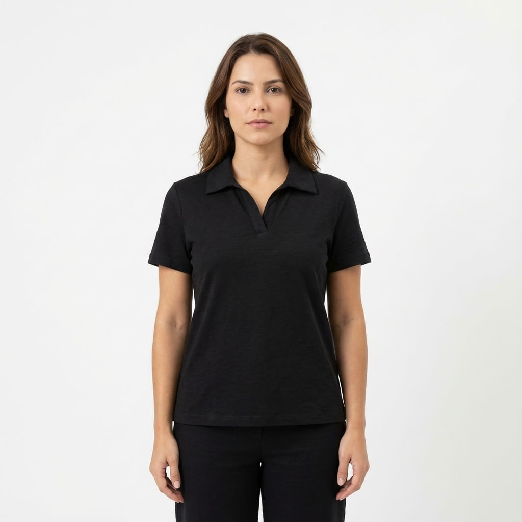 Polo Flame - Preto