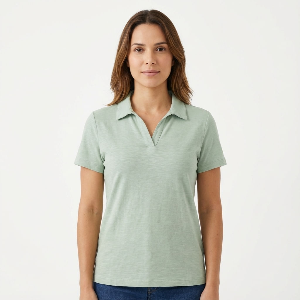 Polo Flame - Verde Argila
