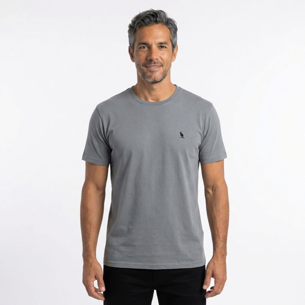 Camiseta Est Sol e Linhas - Azul Claro