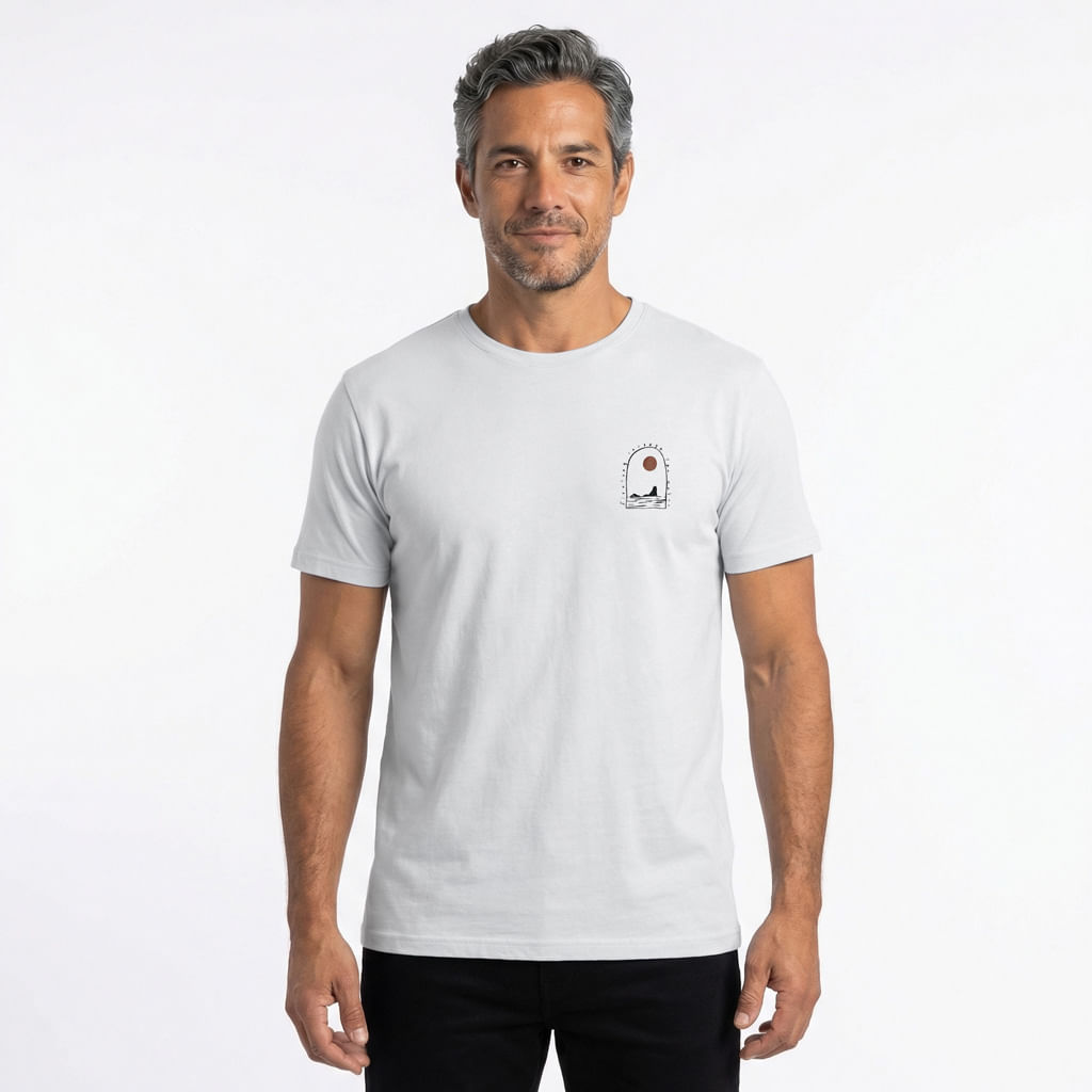 Camiseta Est Mulher Pranc - Branco