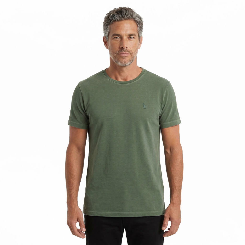 Camiseta Piquet Firme - Verde