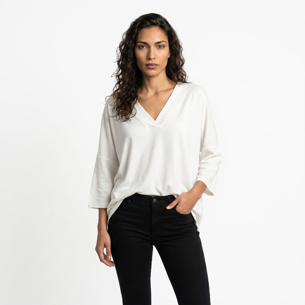 Camiseta Morcego - Off White