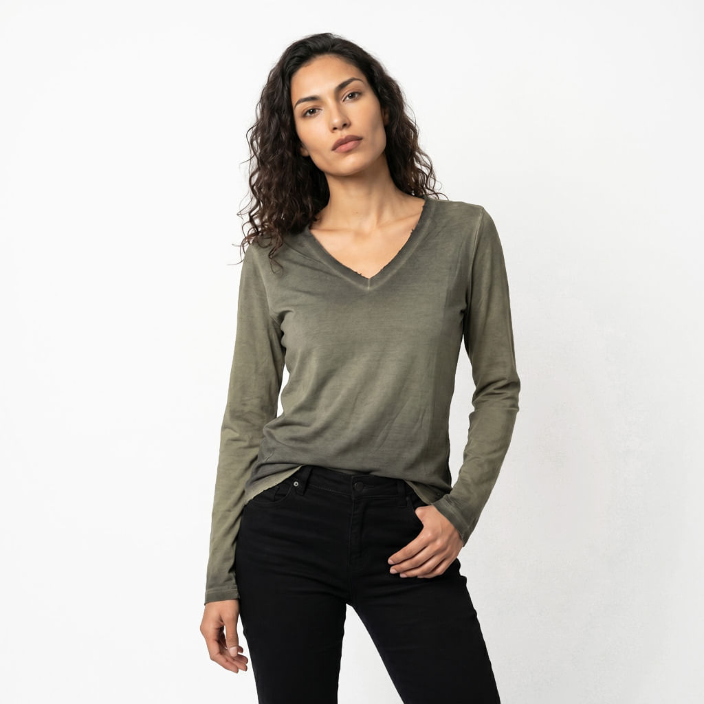 Camiseta Passaro - Verde Militar