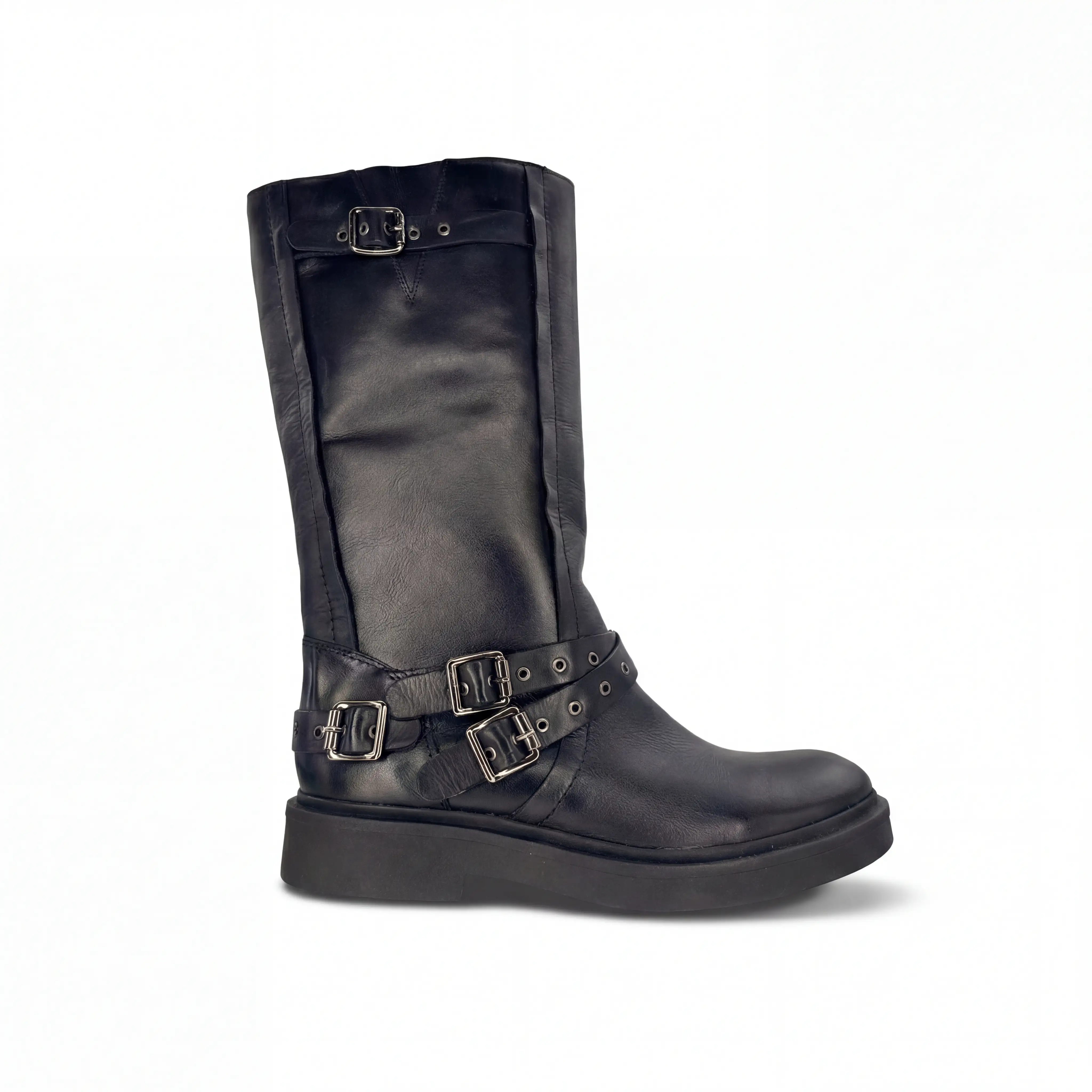 Bota Cano Alto Ilhoses - Preto