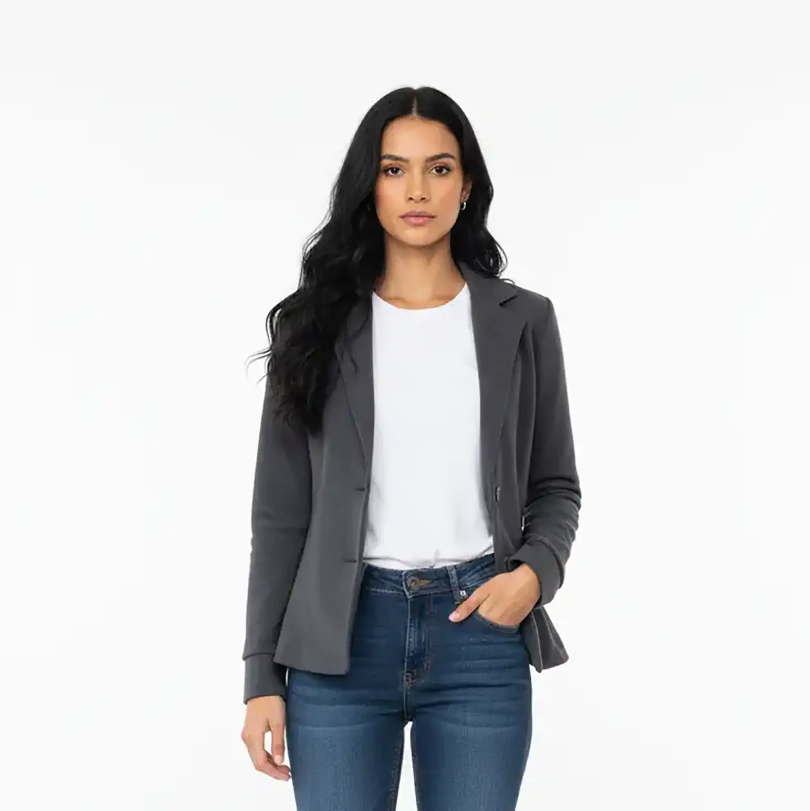 Blusa Jaque - Cinza