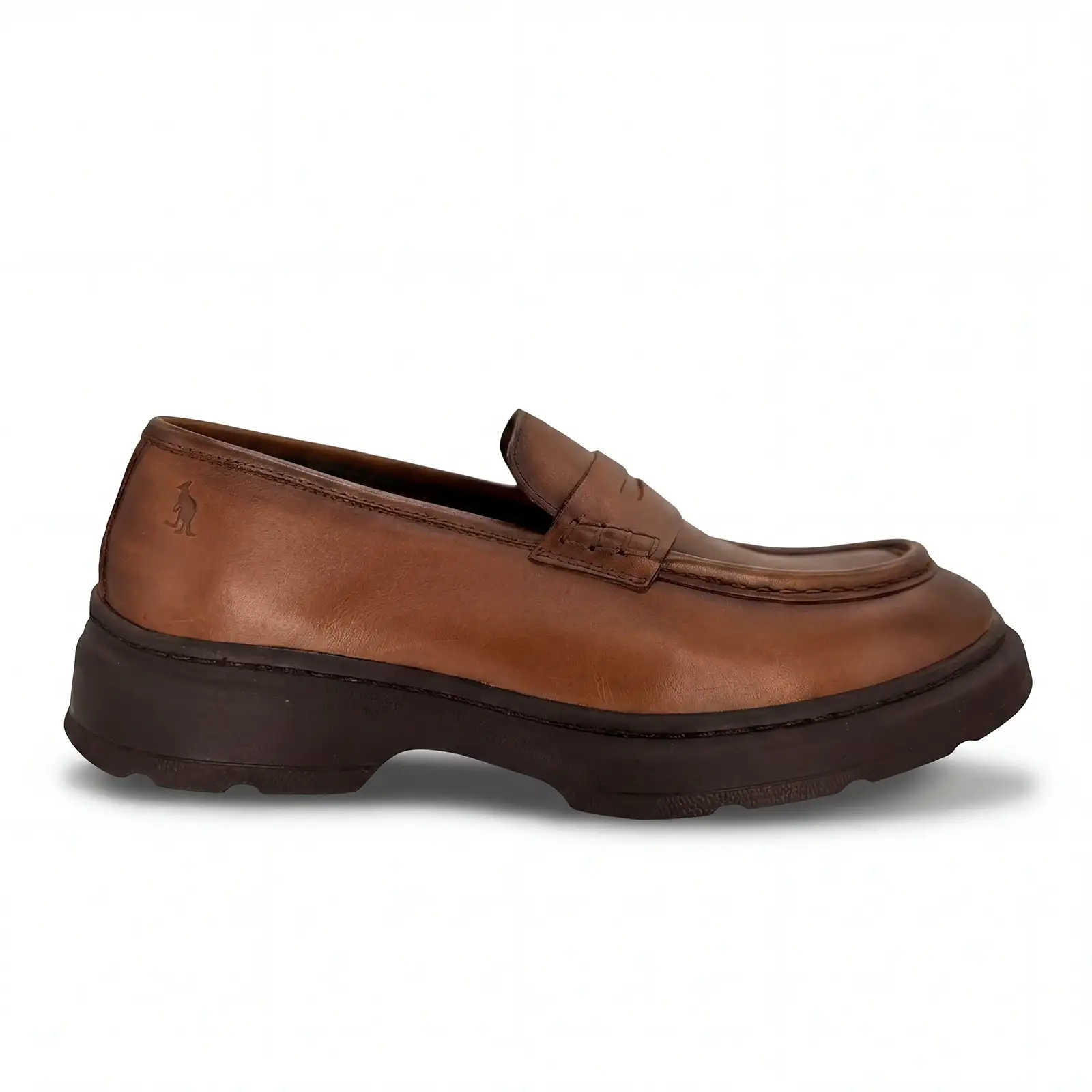 Social Mocassim Gravata Confort - Cafe