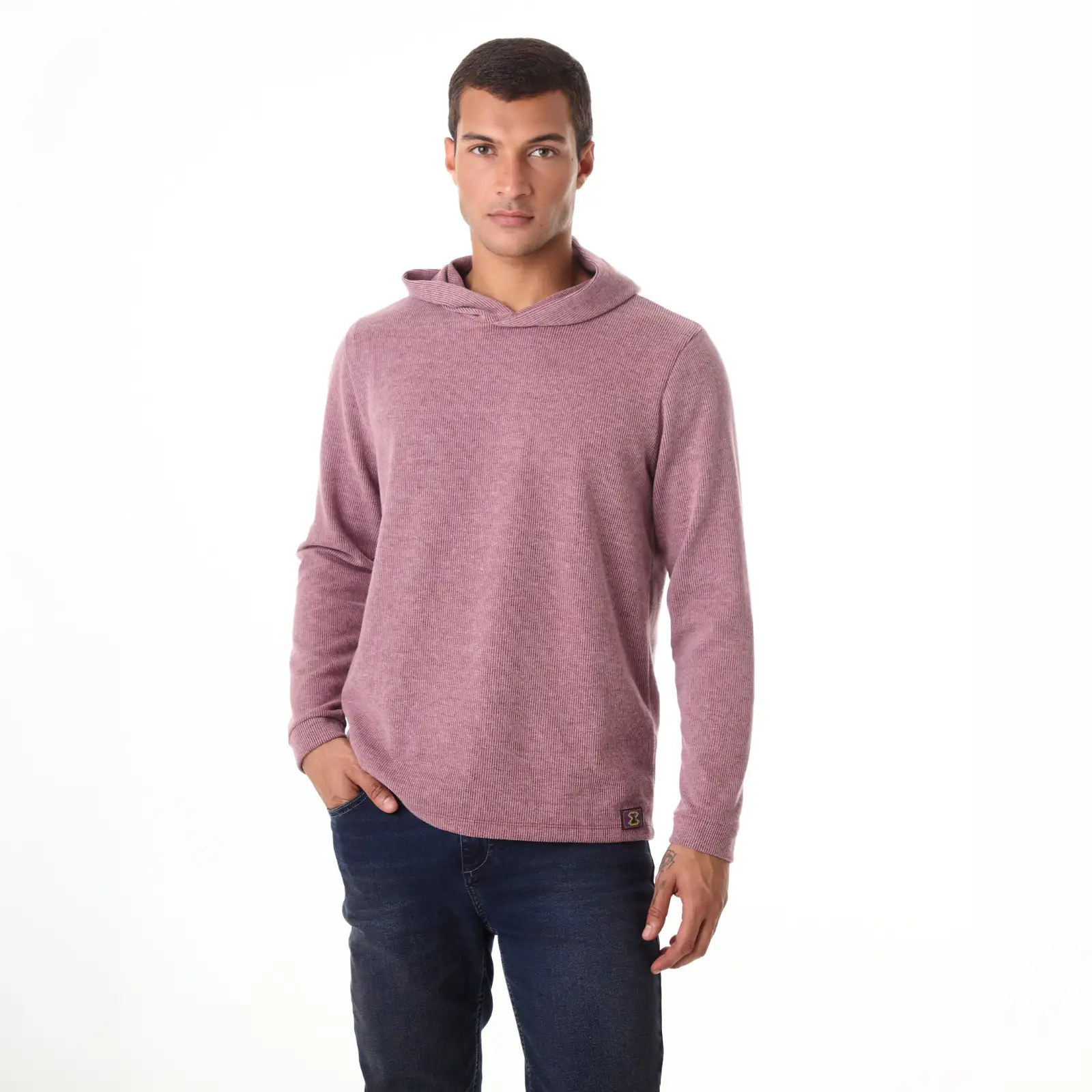 Blusa Com Capuz - Bordo