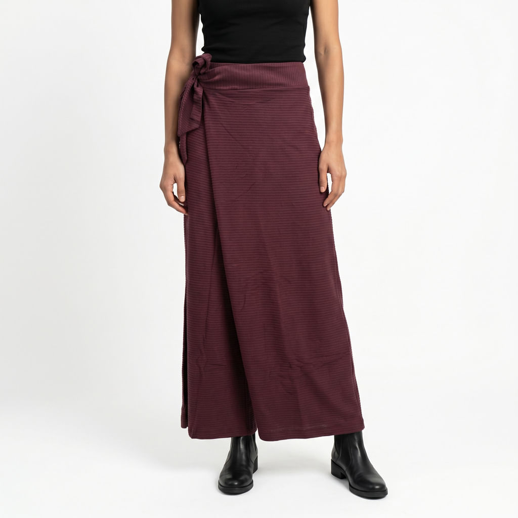 Calça Transpassada - Uva