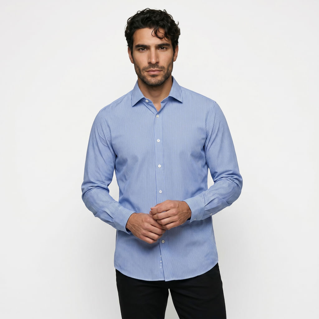 Camisa Fio a Fio - Azul