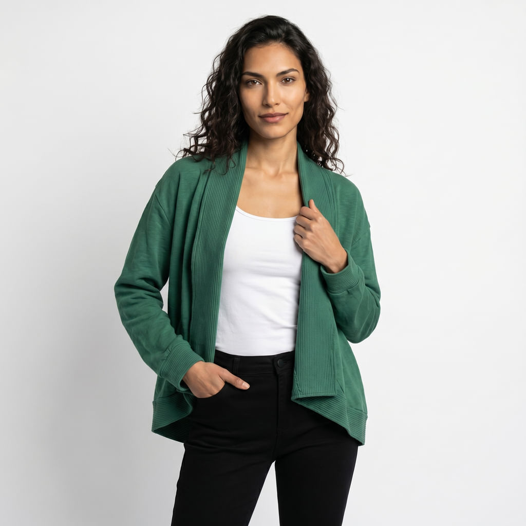Blusa Nervurinha - Verde Menta