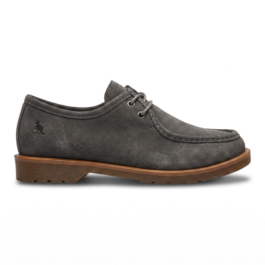 Sapato Walabee Camurca - Cinza